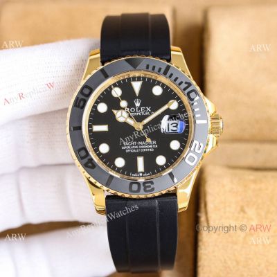 Swiss Quality Copy Rolex Yacht-master 42MM Yellow Gold Citizen Watch